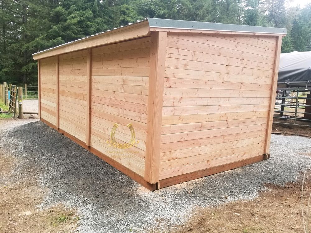 Shelters for Oats Equestrian Fencing LLC in Arlington, WA