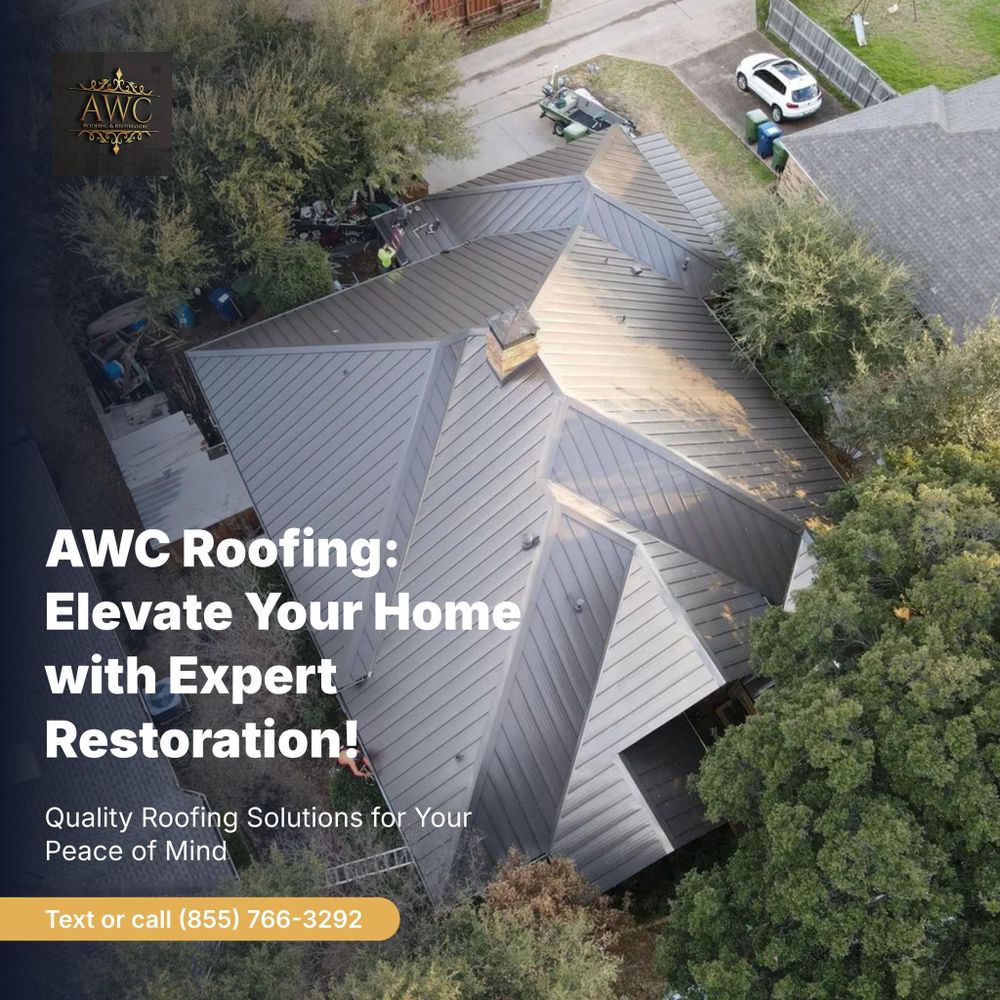 Roofing for AWC Roofing & Restoration  in Fort Worth, TX