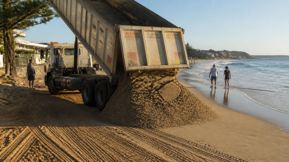 Enhance your outdoor space with our premium sand services, ideal for creating smooth patios, stable walkways, and stunning landscapes that elevate the beauty and functionality of your home's exterior. for Espinoza Landscape Materials in Schertz, TX