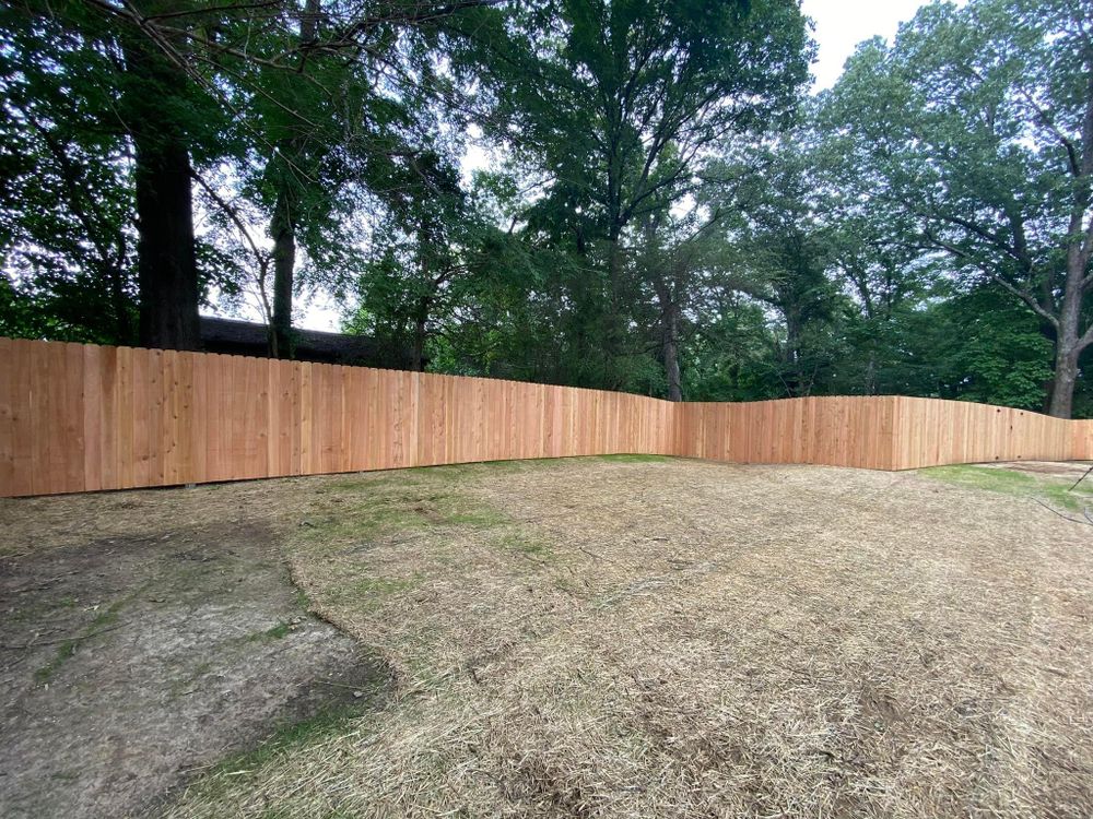 Custom Wooden Fences for Manning Fence, LLC in Hernando, MS