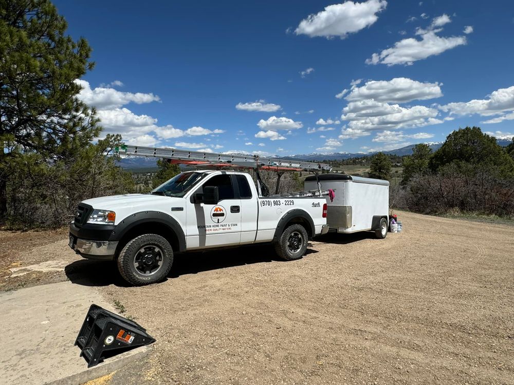 Exterior Painting for Mountain Home Paint & Stain in Pagosa Springs, CO