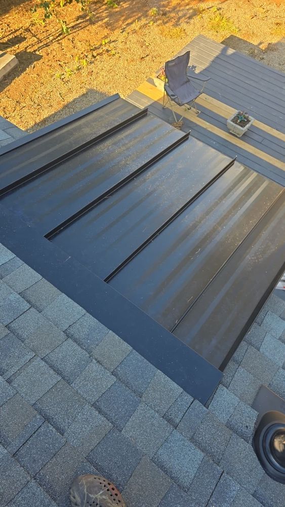 Roofing for Pink and Blue Restoration LLC in Hendersonville, NC