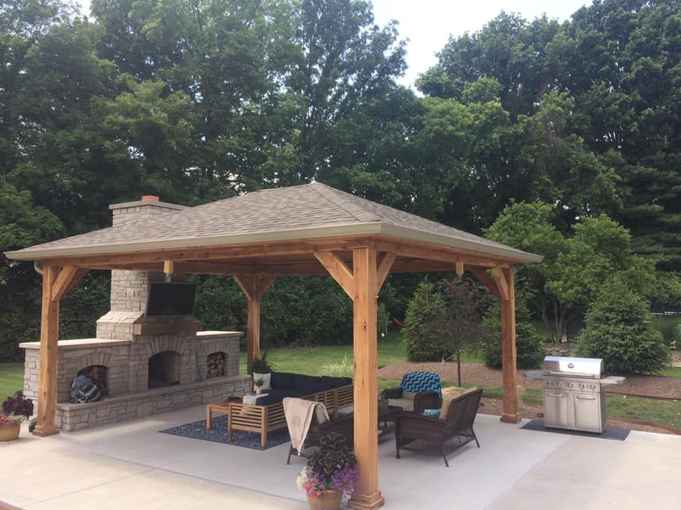 Transform your outdoor space with our Patio Design & Construction service. From concept to completion, we create stunning and functional patios using high-quality materials and expert craftsmanship. for Showecker Masonry in Indianapolis, IN