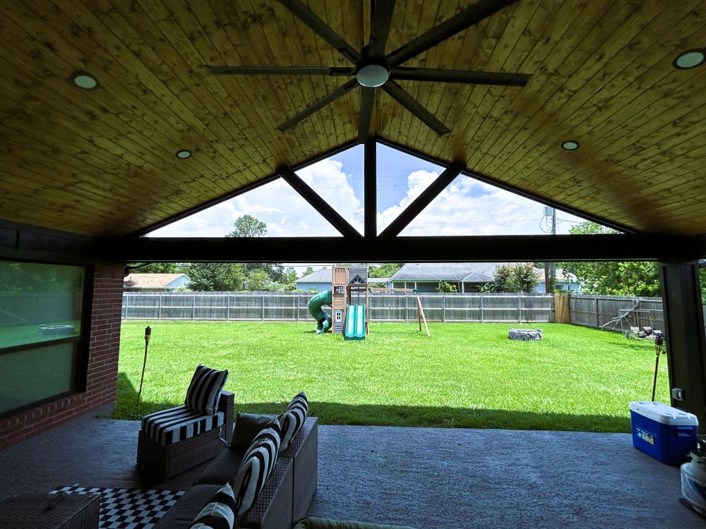 Custom Patio Covers for Sunset Coastal Innovations in Galveston County, TX