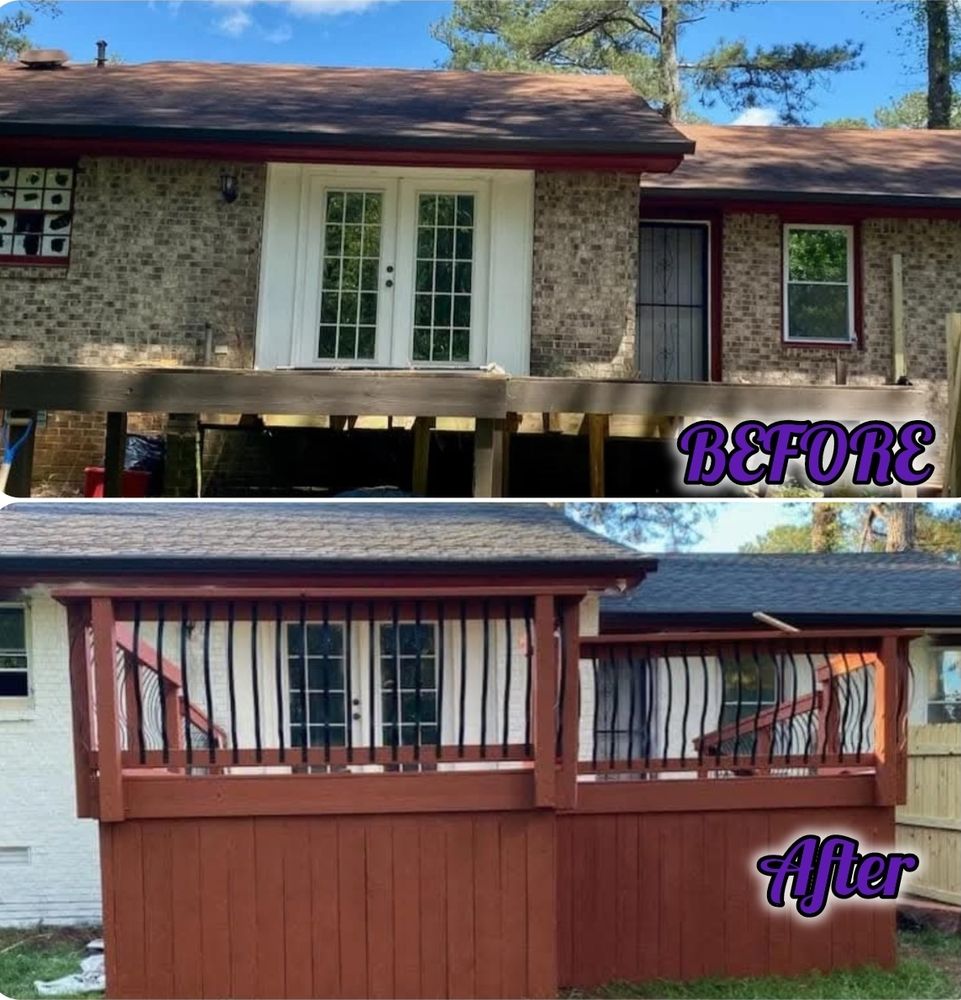 Decks for All Out Construction in Atlanta, GA