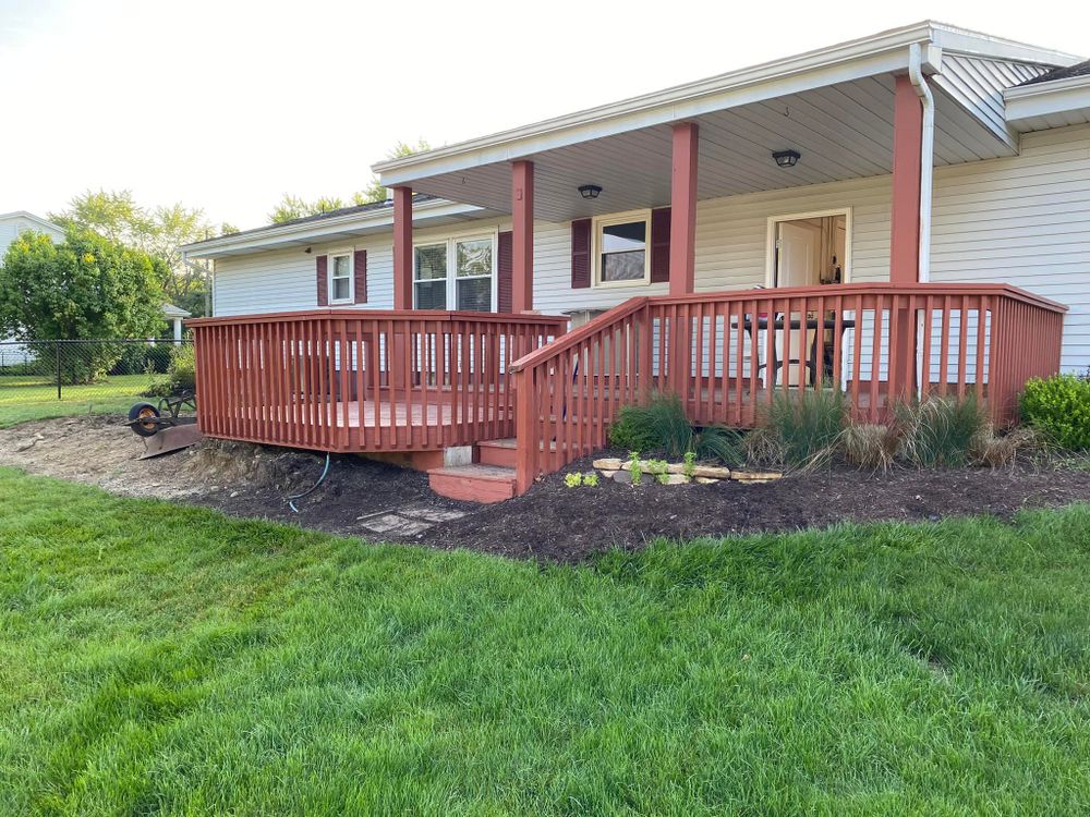 Enhance your outdoor living space with our professional deck and patio installation services, providing durable solutions tailored to your style and budget for a perfect blend of comfort and elegance. for Full Circle Design in Louisville, OH