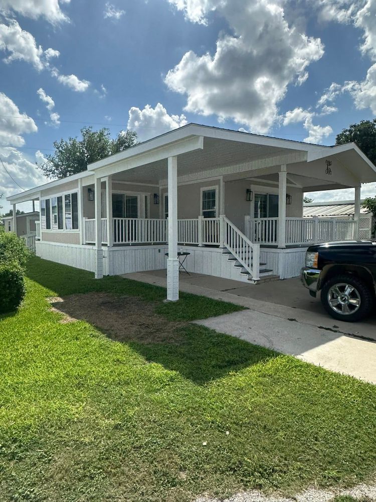 Transform your outdoor space with our expert Deck & Patio Installation service. We design and build custom solutions to enhance beauty and functionality while increasing your home's value and enjoying al fresco living. for Triple JP Contractors in San Benito, TX