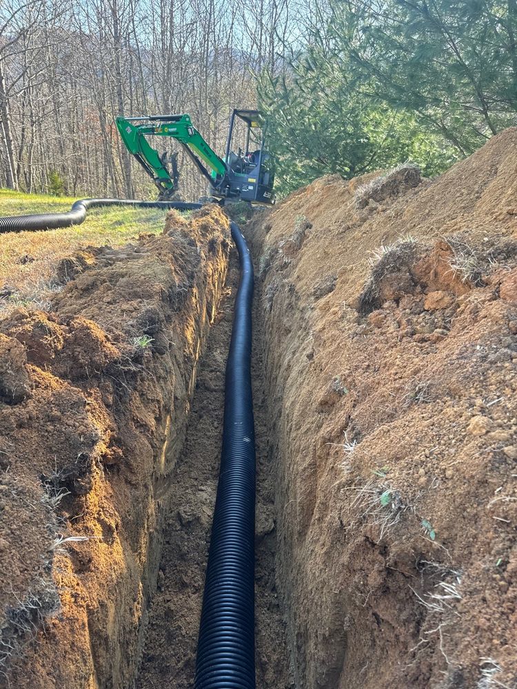 Erosion Control and Drainage for HG Landscape Plus in Asheville, NC