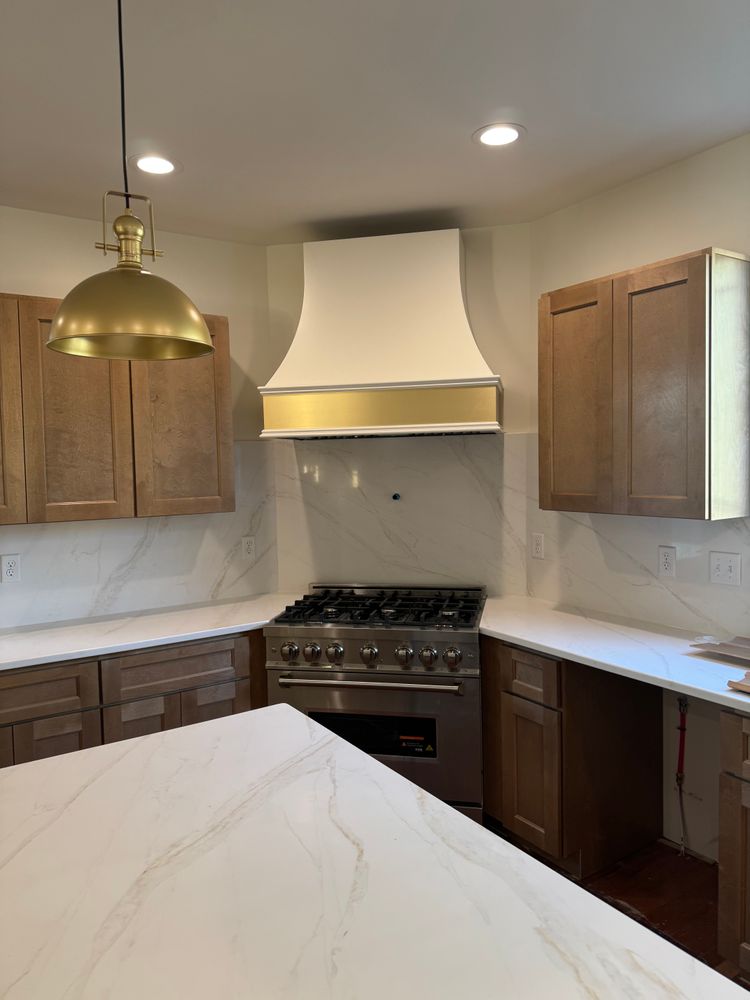 Parkside - deck & kitchen for Thomas J. Gorman Construction in Middletown, DE