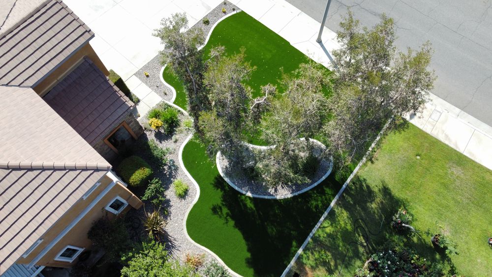 Drone Photos for Aidan Jade Landscaping in Riverside County, CA