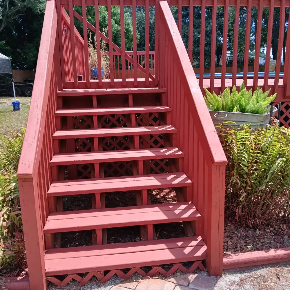 Deck refinishing  for The Pro's Painting and Handyman Services in Haines CIty, FL