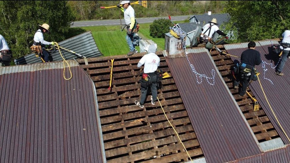 Roofing for RFK Contracting in Wolcott, NY