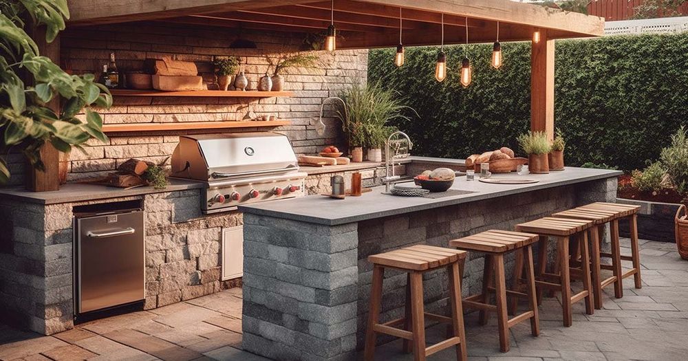 Elevate your outdoor living space with our Outdoor Kitchens service, providing expert design and installation to seamlessly integrate cooking and entertainment areas into your backyard oasis. for Nork Pavers in Los Angeles, CA