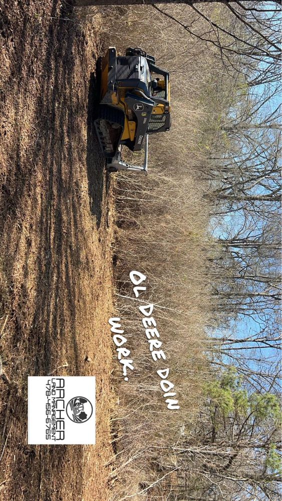 Excavating for Archer Land Management in Macon, GA