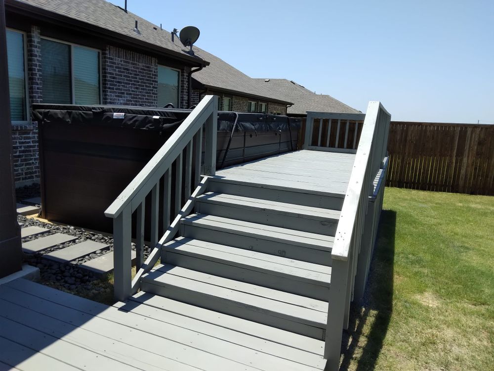 Enhance your outdoor living space with our expert deck and patio installation services, delivering durable, stylish designs tailored to your home’s aesthetics for relaxing and entertaining in comfort and style. for PBT Contractors in Dallas, Texas