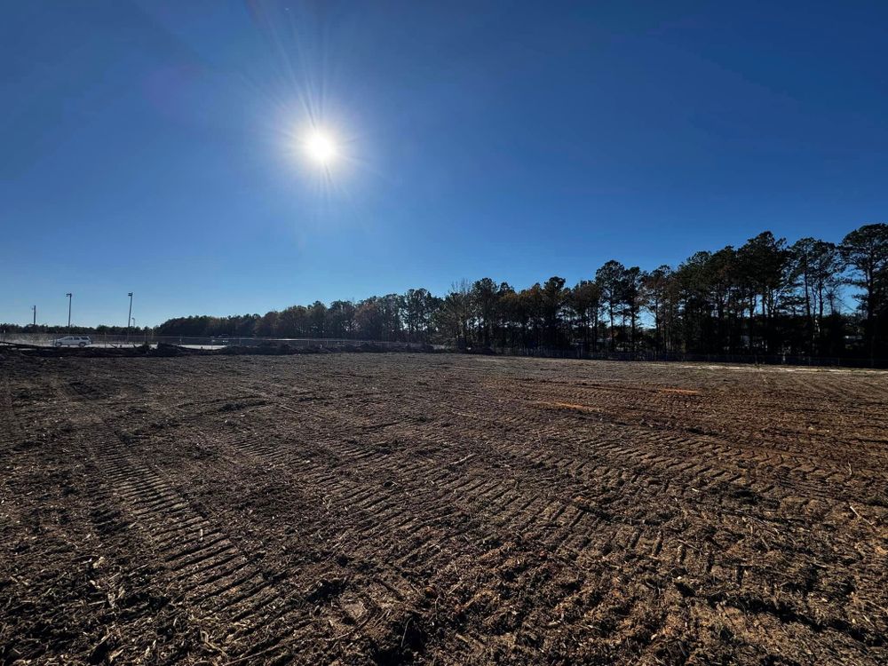 Excavation for Bryant's Land Services in Forsyth, GA