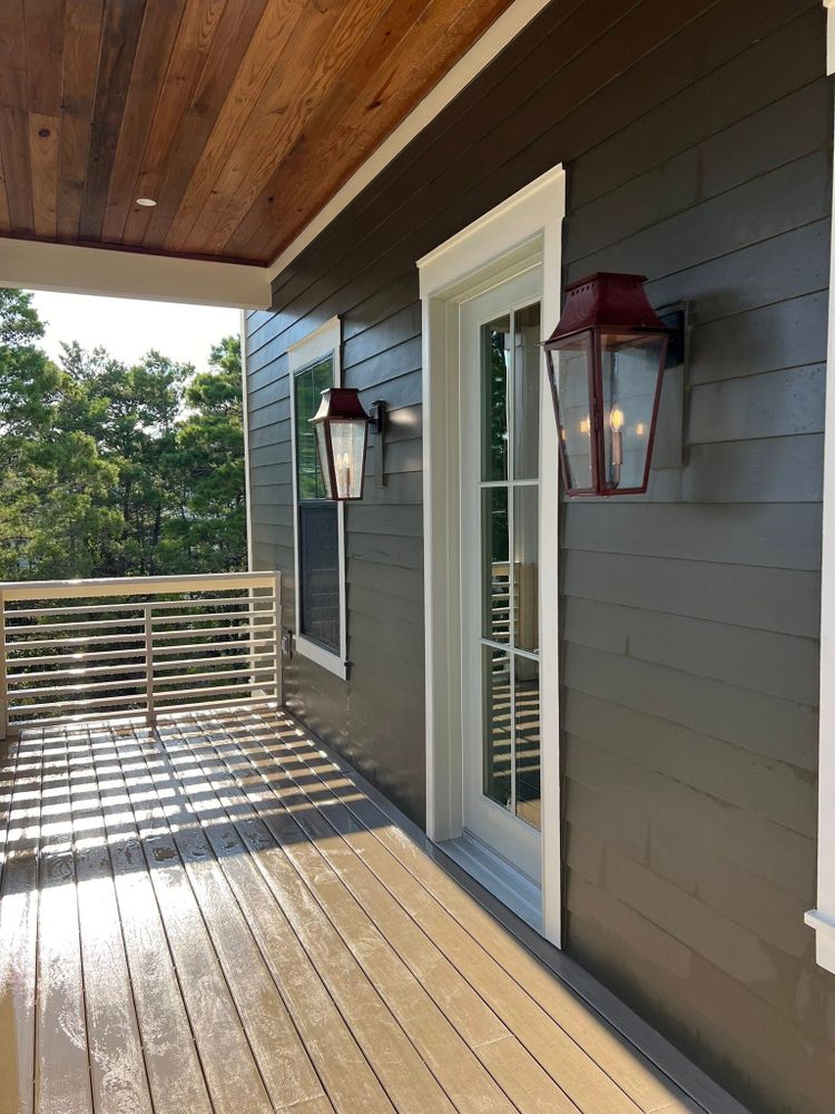 Revitalize your outdoor spaces with our professional deck & patio cleaning service. Our pressure washing expertise removes dirt, grime, and mildew, restoring the natural beauty of your decks and fences efficiently. for 850 Pro Pressure Washing in Panama City Beach, FL