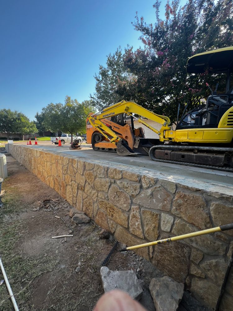 Retaining Walls for BW Concrete Contracting LLC in Fort Worth, TX