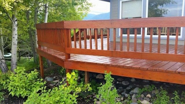 Deck Staining for Mike's Custom Painting in Kissee Mills, MO