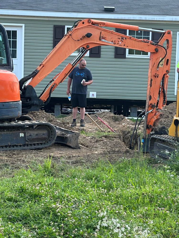 Excavation for Tom Patterson & Son General Contracting LLC in Uniontown,  PA