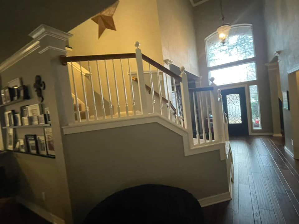 Enhance your home with our expert wood stairs service, providing custom design and installation to ensure durability, elegance, and seamless integration with your interior space for a timeless look. for Cross Iron Stairs LLC in Little Elm, TX