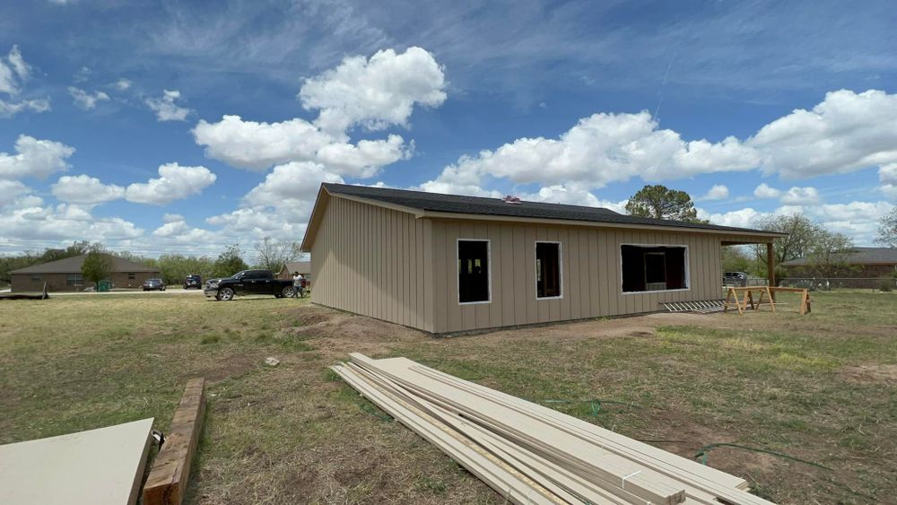 Full Builds for CV Renovations in Brownwood, TX