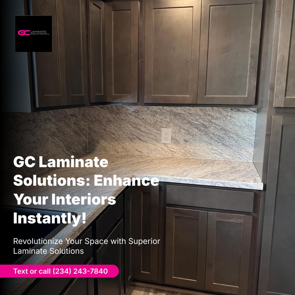 experience seamless kitchen upgrades with our expert Countertops & Installation service, offering durable and stylish laminate solutions tailored to your home, ensuring quality craftsmanship and exceptional customer satisfaction every step of the way. for GC Laminate Solutions in Lordstown, OH