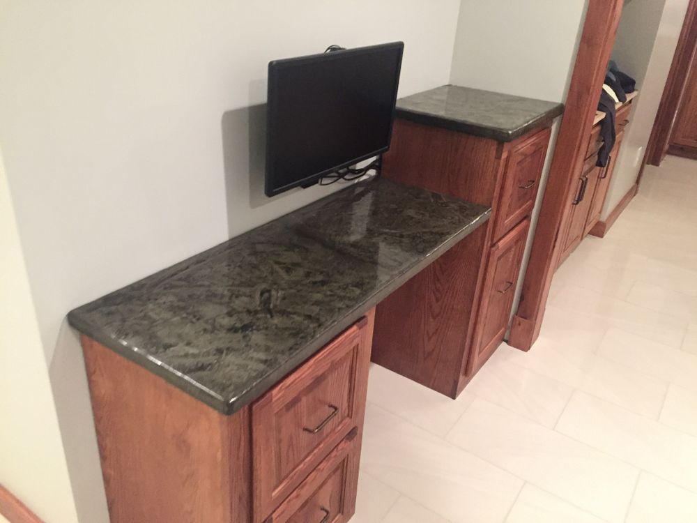 Concrete counter tops for STAMPEDE Vertical Concrete in Isanti, Minnesota
