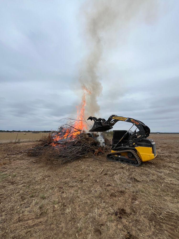 Demolition for South Prairie Construction in Graham, TX