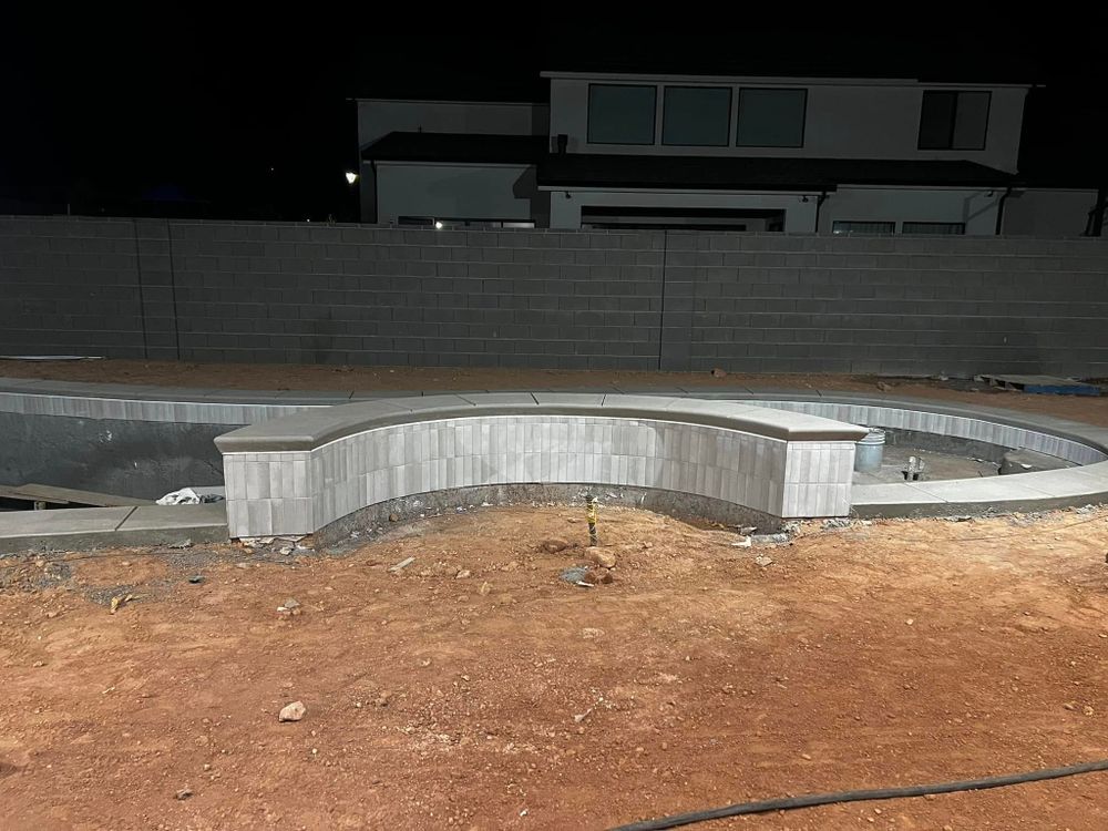 Pool Tile for Gladiator Construction in St. George, UT