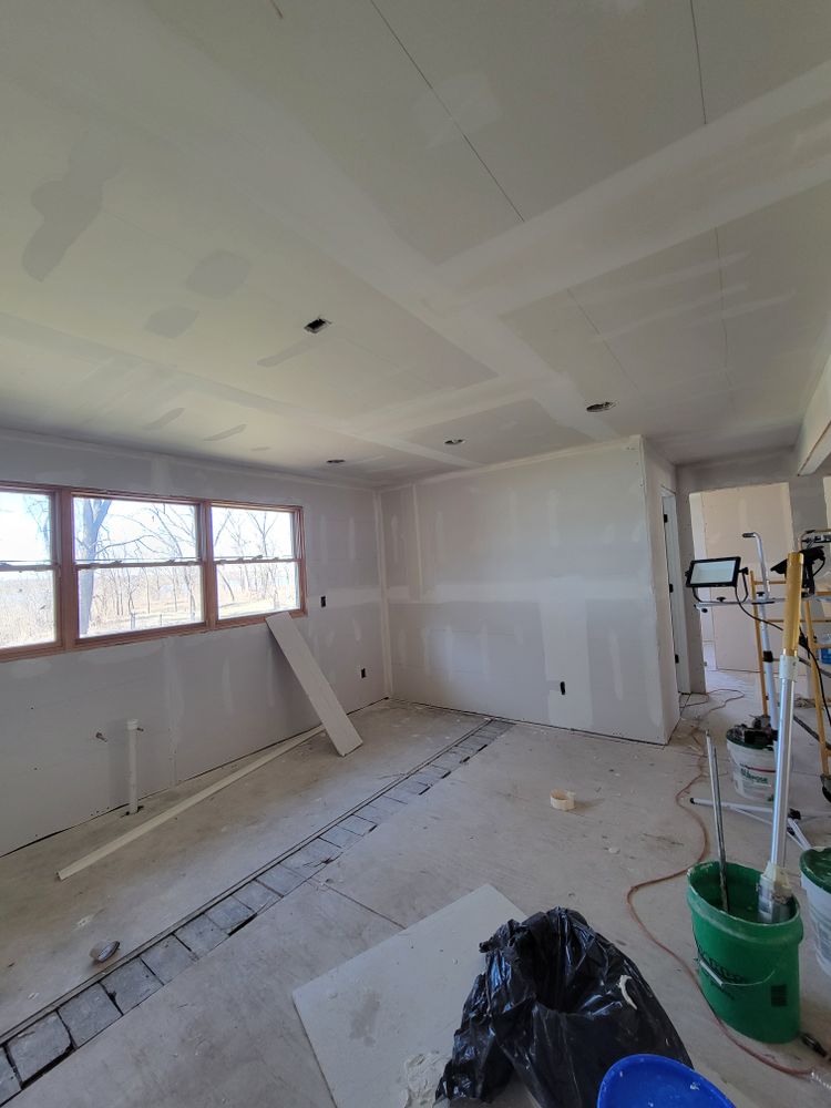 Drywall for DLN Home Remodeling in Peru, IL