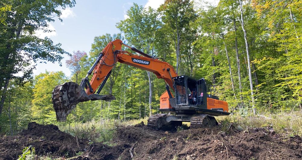Excavation for Gardner Road Company in Winn, ME