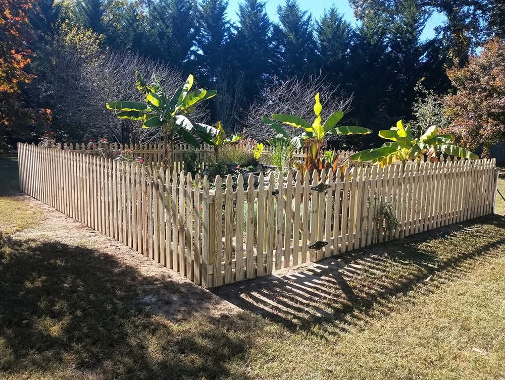 4 ft wood fencing  for Fence Masters in Gloucester County, VA