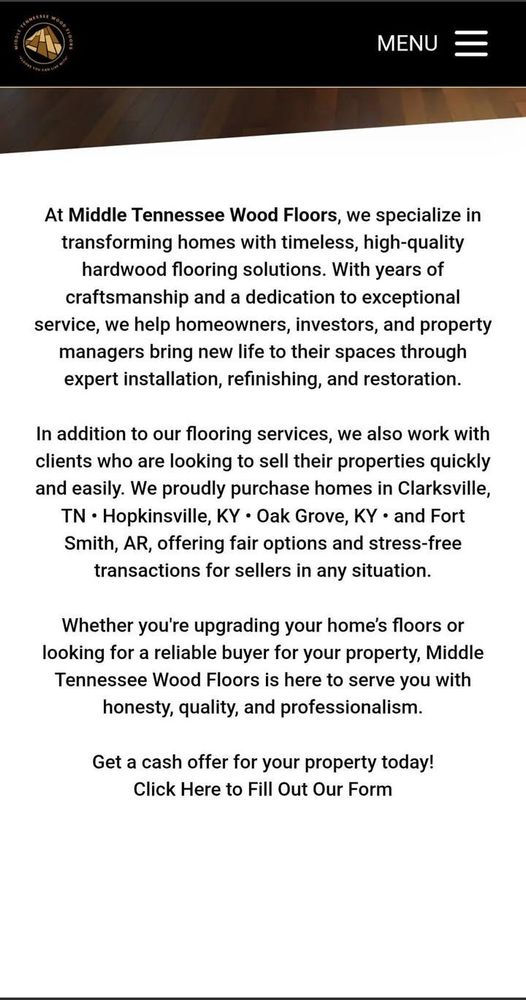 All Photos for Middle Tennessee Wood Floors in Clarksville, TN