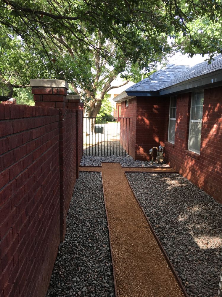 Hardscaping for Elite Horizons in Abilene, TX