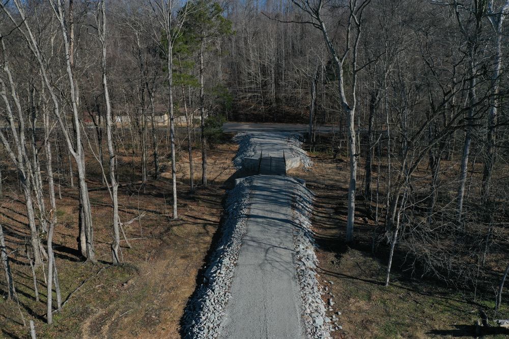 Residential Bridges for JW Johnson Construction in Linden, TN