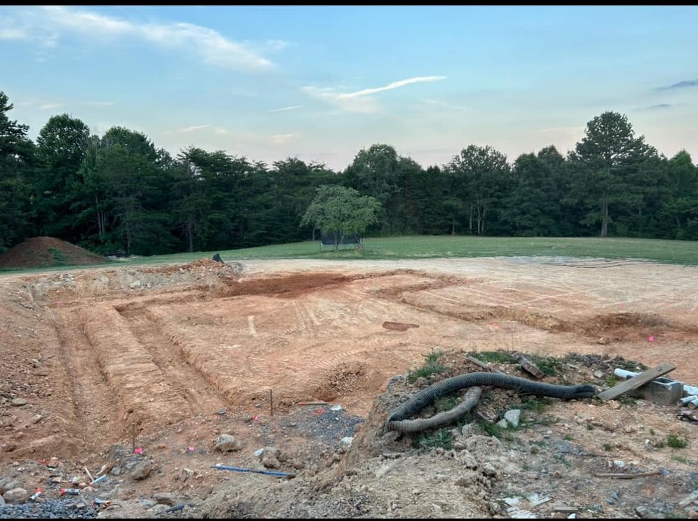 Our Foundation Digging service ensures precision and stability for your home's base, using advanced equipment to create a perfect starting point, guaranteeing safety and durability for all construction projects. for Moose Excavating in Athens, TN
