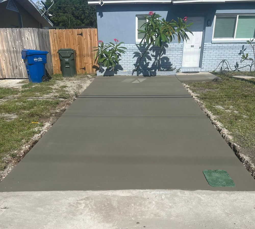 Our Concrete Slab Construction service offers durable, precisely finished slabs tailored to enhance your home's foundation or outdoor space, ensuring quality and longevity with professional craftsmanship you can trust. for Combat Concrete LLC in St. Petersburg, FL