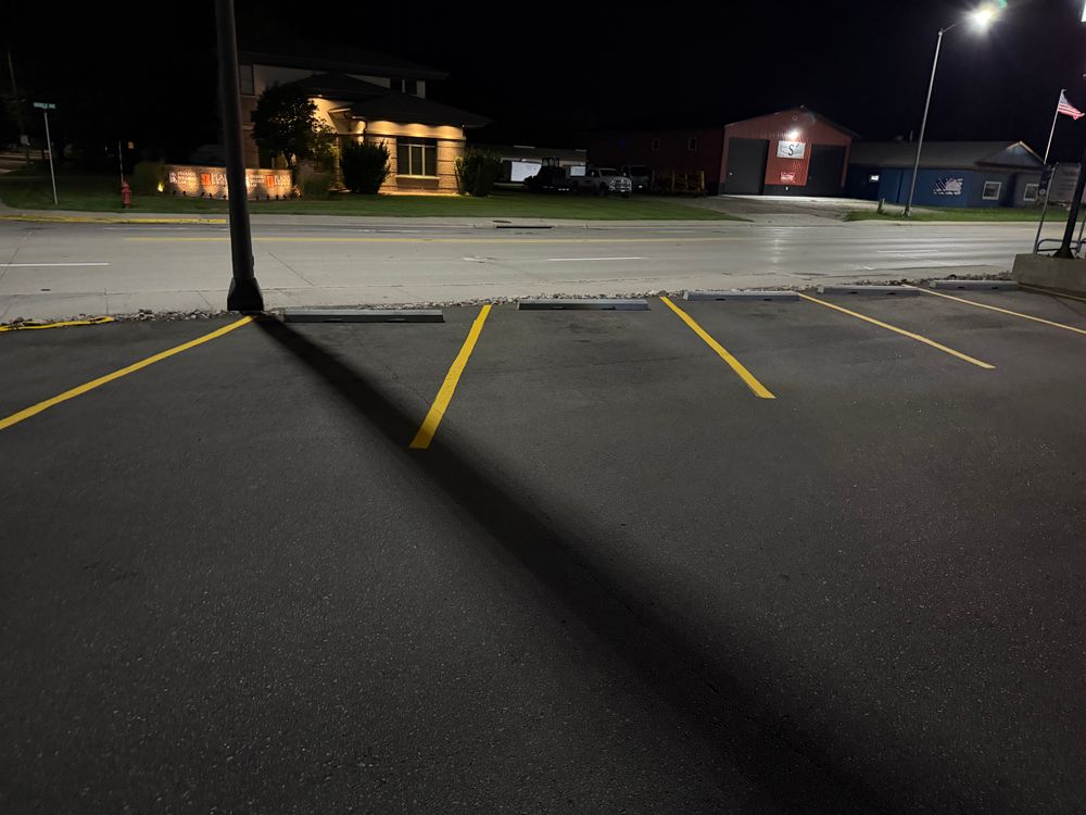 All Photos for Midwest Line Striping LLC in Spirit Lake, IA