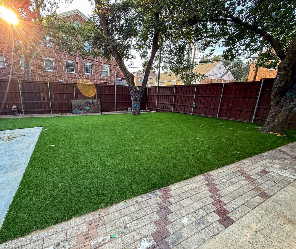 Turf & Landscaping for Walker Custom Exteriors in Dallas, TX