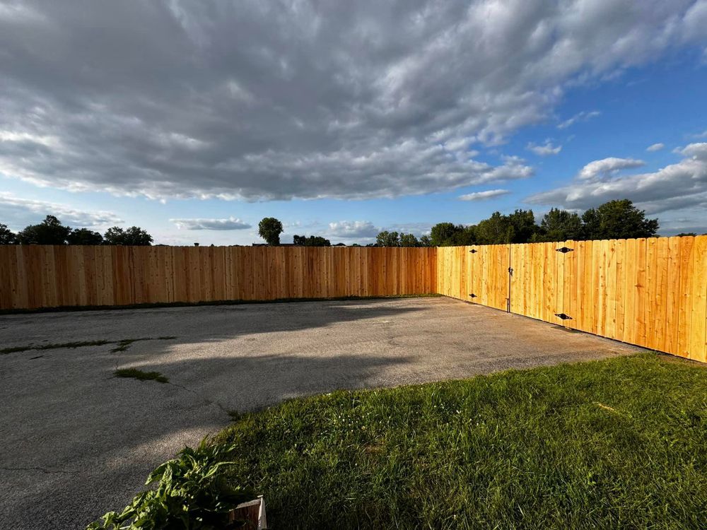 Enhance your property's security and aesthetics with our professional fence installation service, offering expert craftsmanship, durable materials, and personalized designs to complement any home's style while ensuring privacy and safety. for FreshFence in Fort Wayne, IN