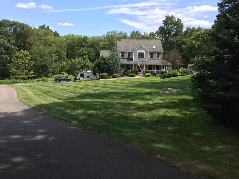 Mowing for LD Professional Lawn Care in Lancaster, MA