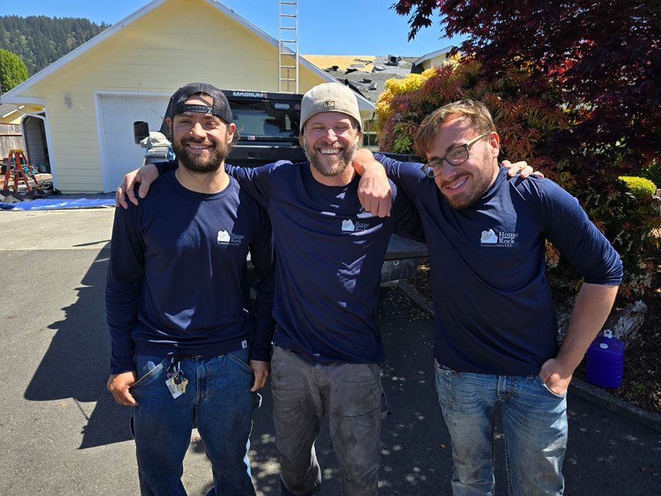 Exterior Renovations for House Rock Construction LLC in Brookings, OR
