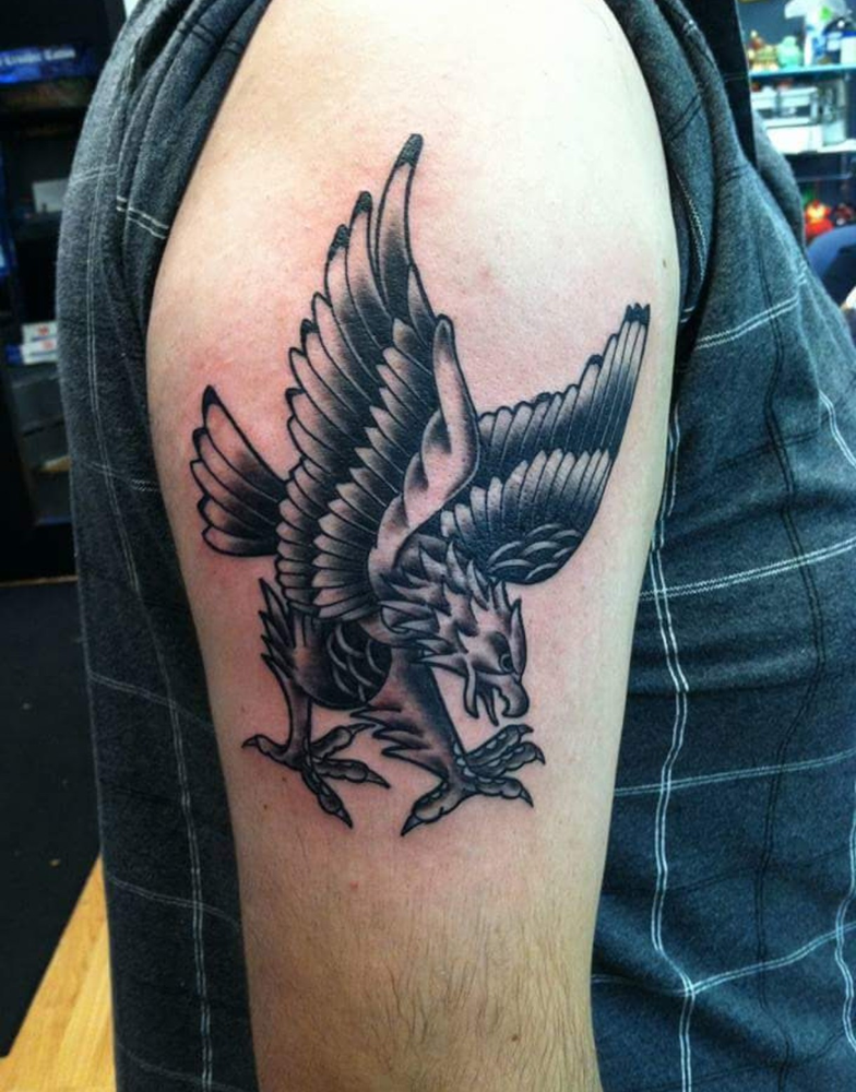 Bear for Devil's Luck Tattoo Collective in Chicago, IL