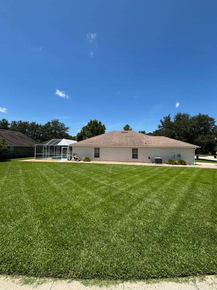 Mowing for Vanic's Landscaping in Port Orange, FL