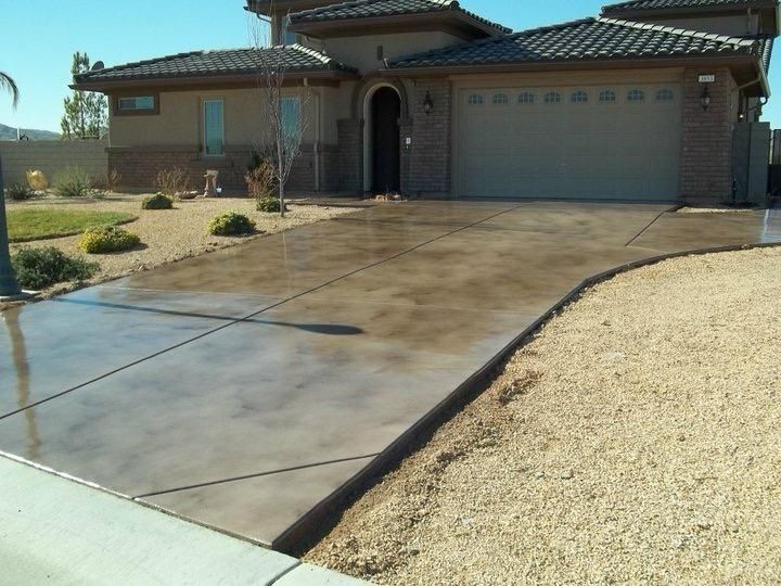 Our stained concrete service transforms dull surfaces with rich, durable color and lasting protection, creating a stylish finish for patios, garages, and outdoor areas while complementing your driveway sealing needs. for O&V Epoxy Flooring LLC in Sedona, AZ