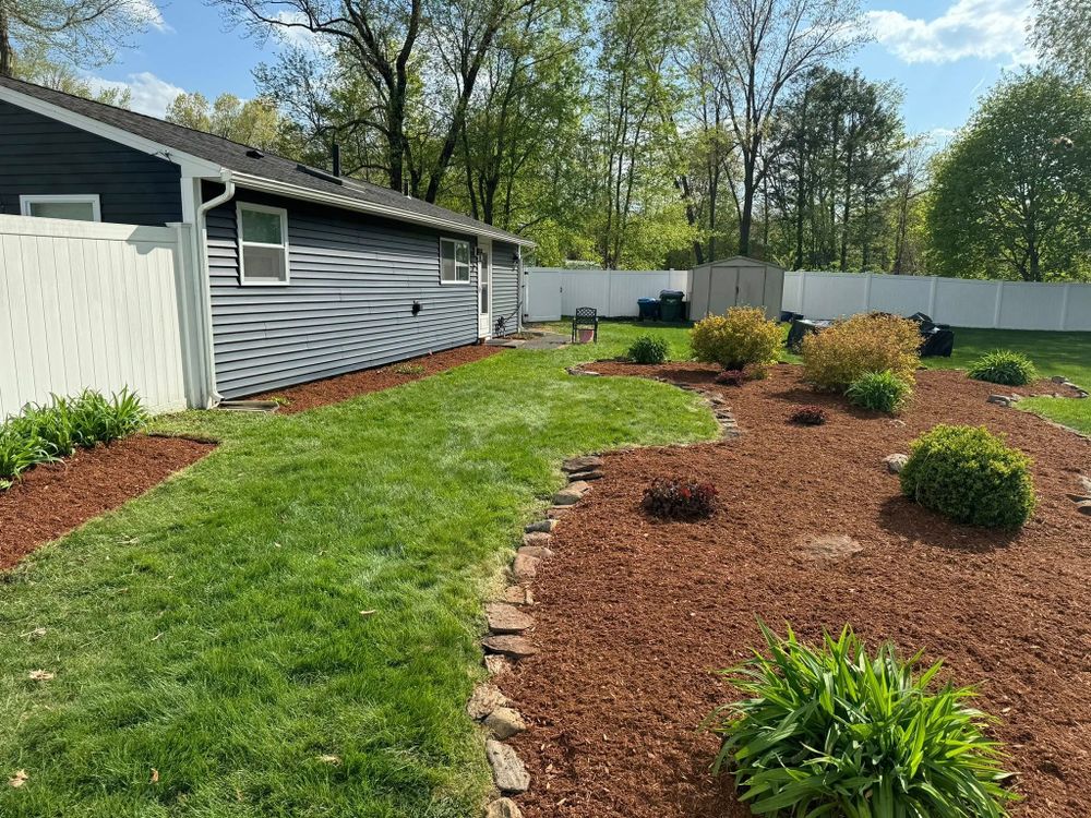 Mowing for Adams Landscaping in Springfield, MA