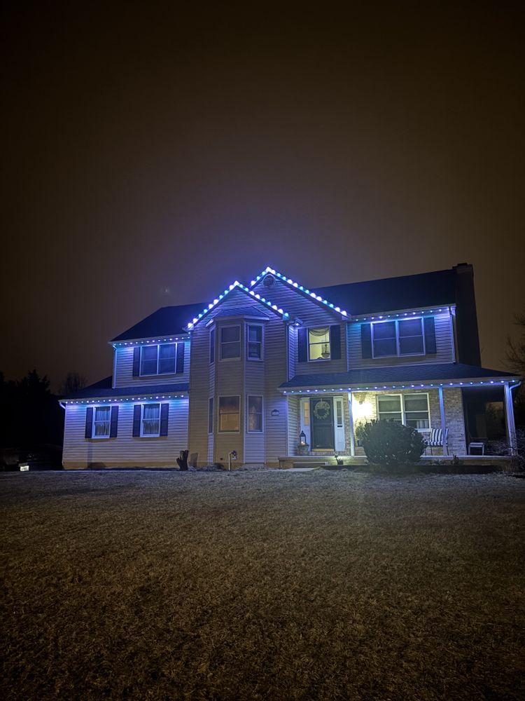 Permanent Lighting for Happy Holiday Christmas Lighting in Mullica Hill, NJ