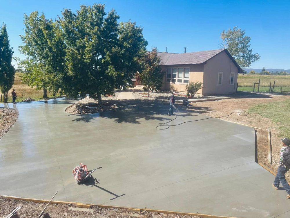Transform your home with our professional concrete services, offering durable driveways, elegant patios, and seamless walkways designed for beauty and functionality. Trust us for quality craftsmanship that enhances curb appeal. for 3 Brothers Construction in Durango, CO