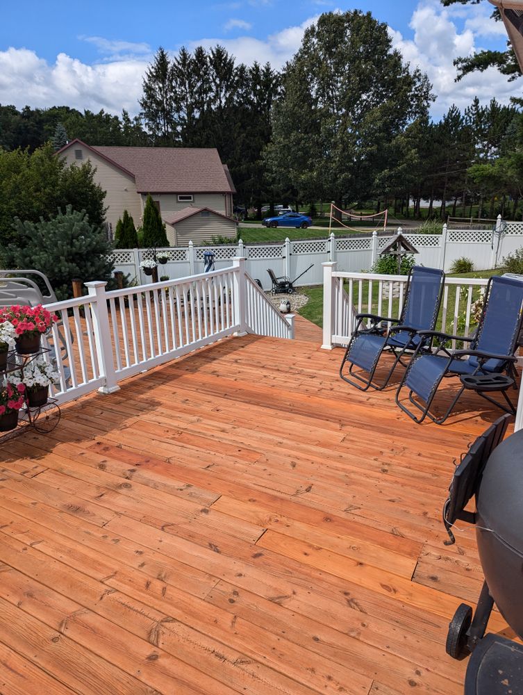 Decks and Fences for All Purpose Exteriors, LLC in Niles, MI